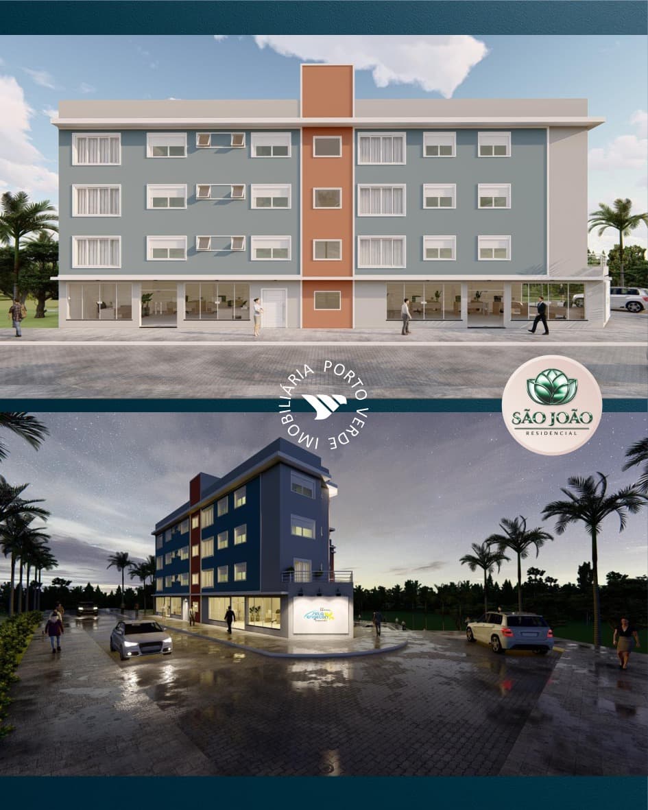 Apartamentos de 2 e 3 dormitorios