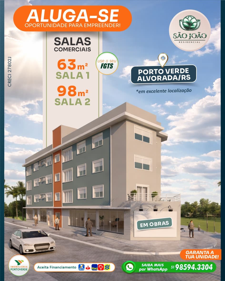 Aluguel de Sala Comercial